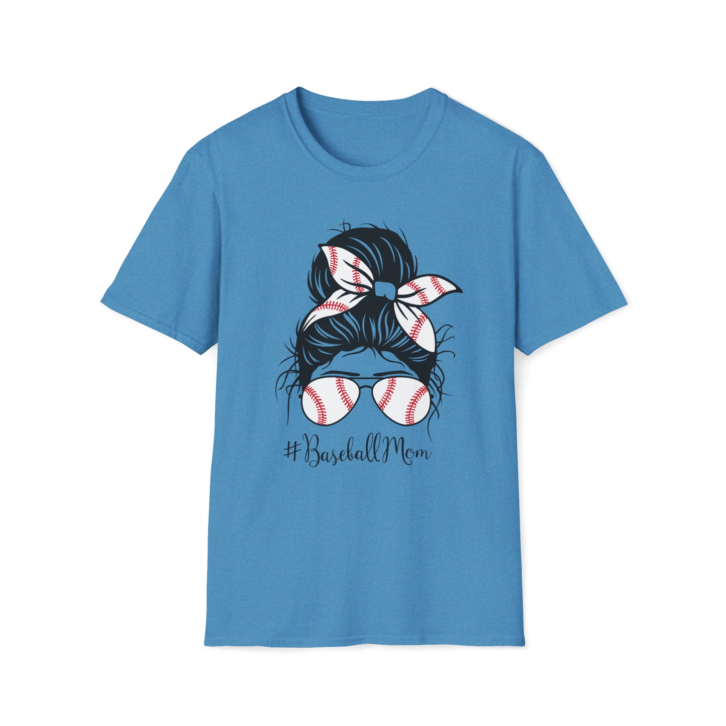 Baseball Mom - Unisex Softstyle T-Shirt