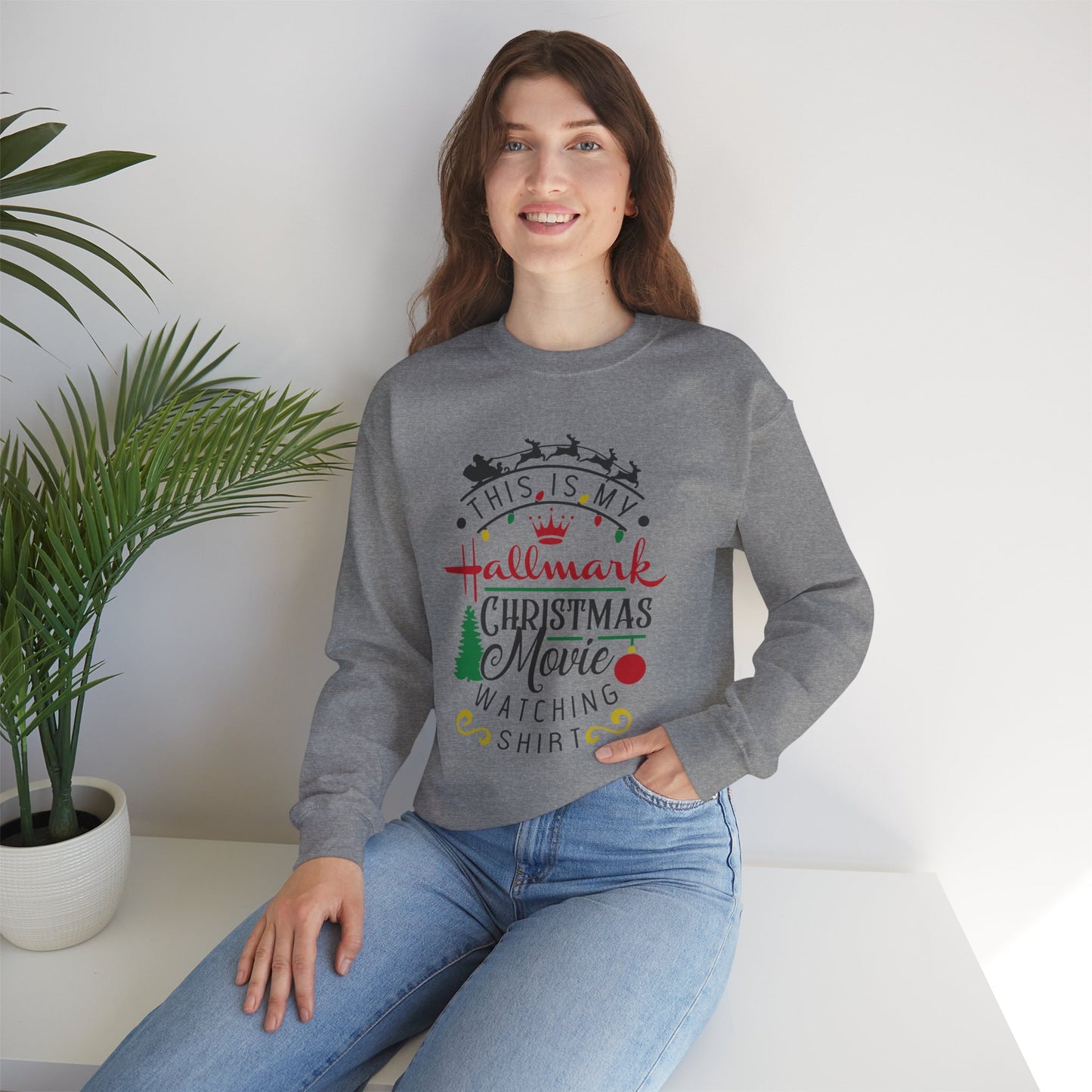 Hallmark Christmas Shirt - Crewneck Sweatshirt