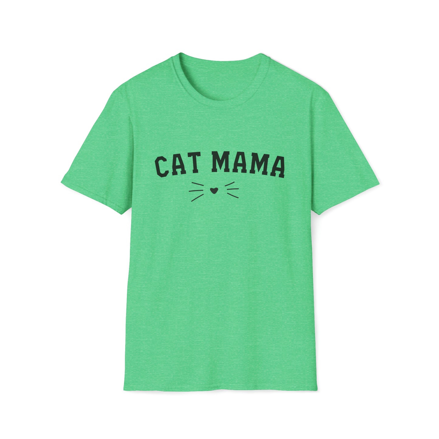 Cat Mama Whisker - Unisex Softstyle T-Shirt