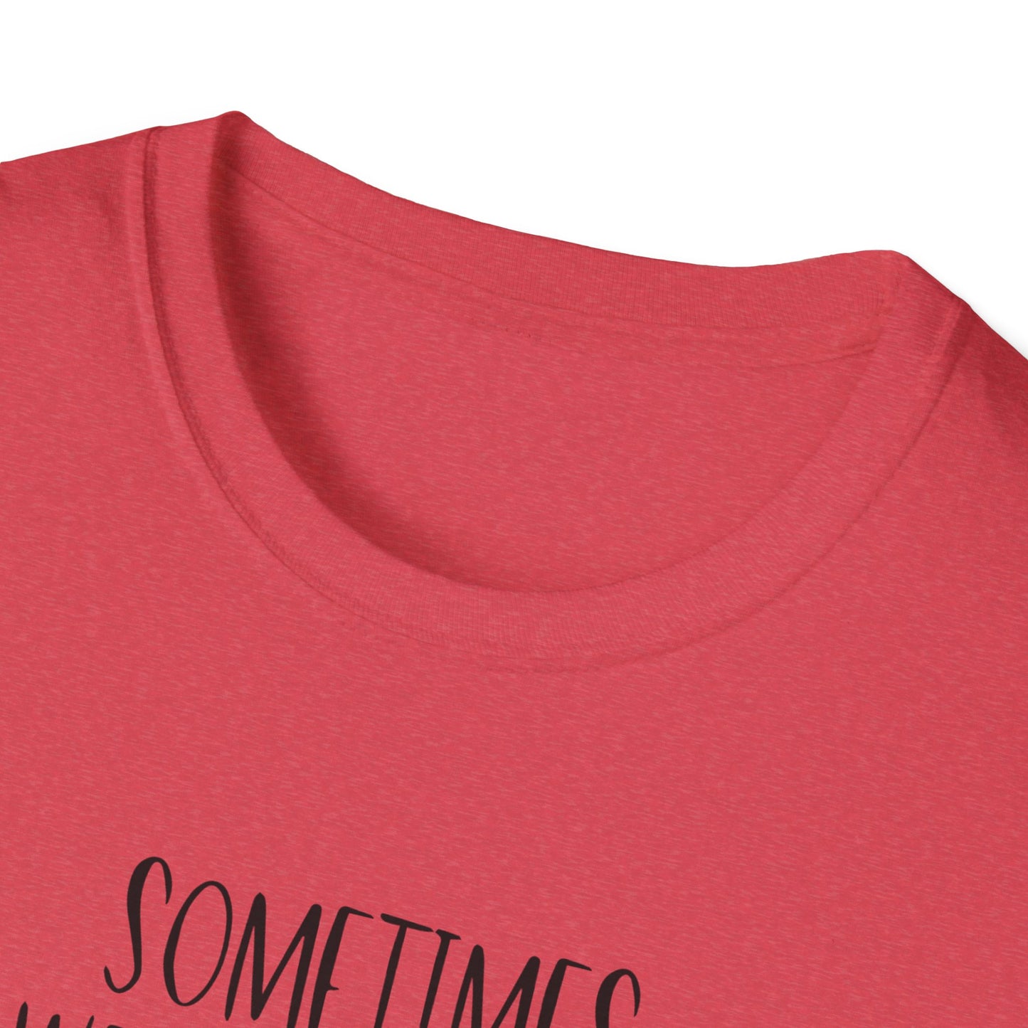Funny Plant Lover Unisex T-Shirt - sometimes i wet my plants