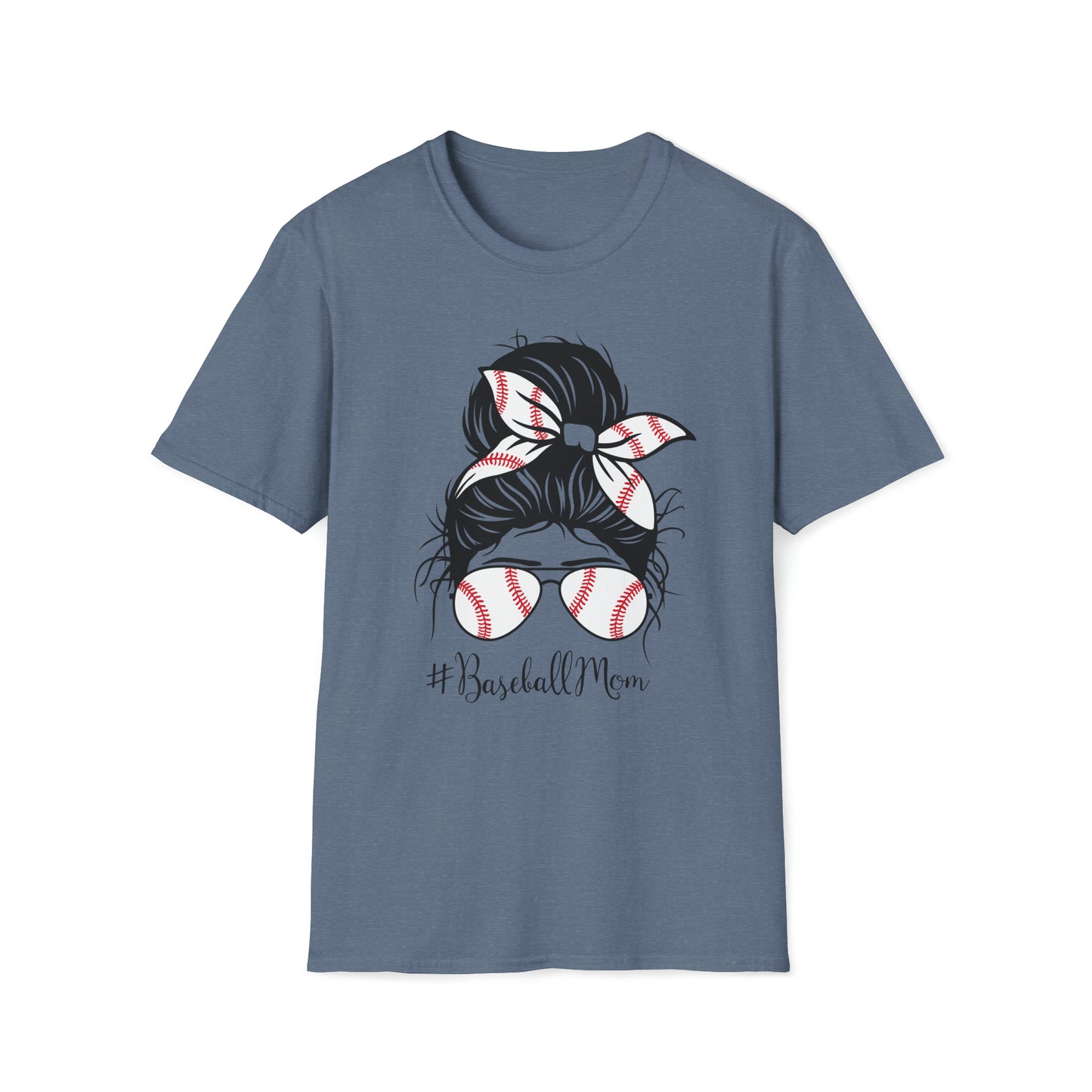 Baseball Mom - Unisex Softstyle T-Shirt