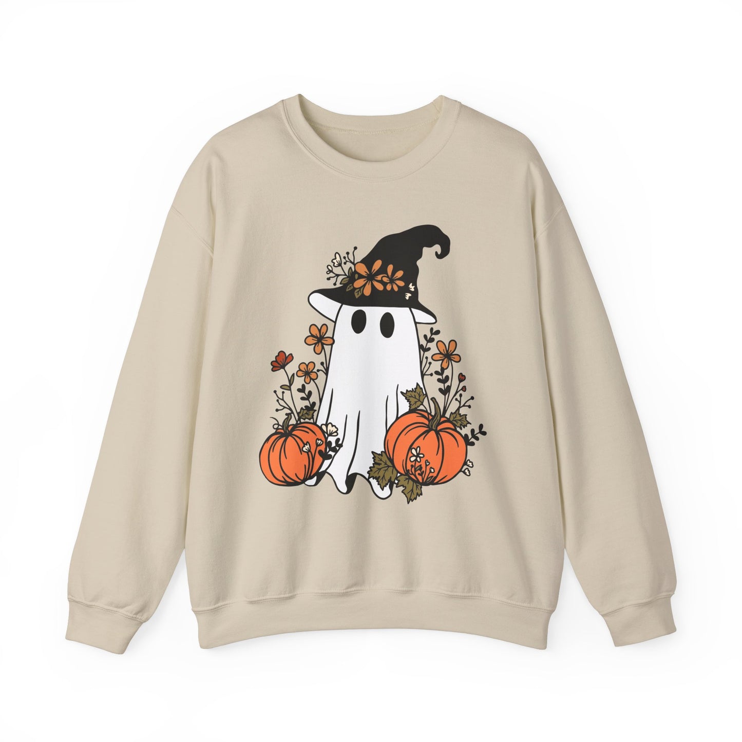 Pumpkin Ghost - Crewneck Sweatshirt