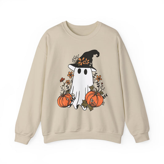 Pumpkin Ghost - Crewneck Sweatshirt