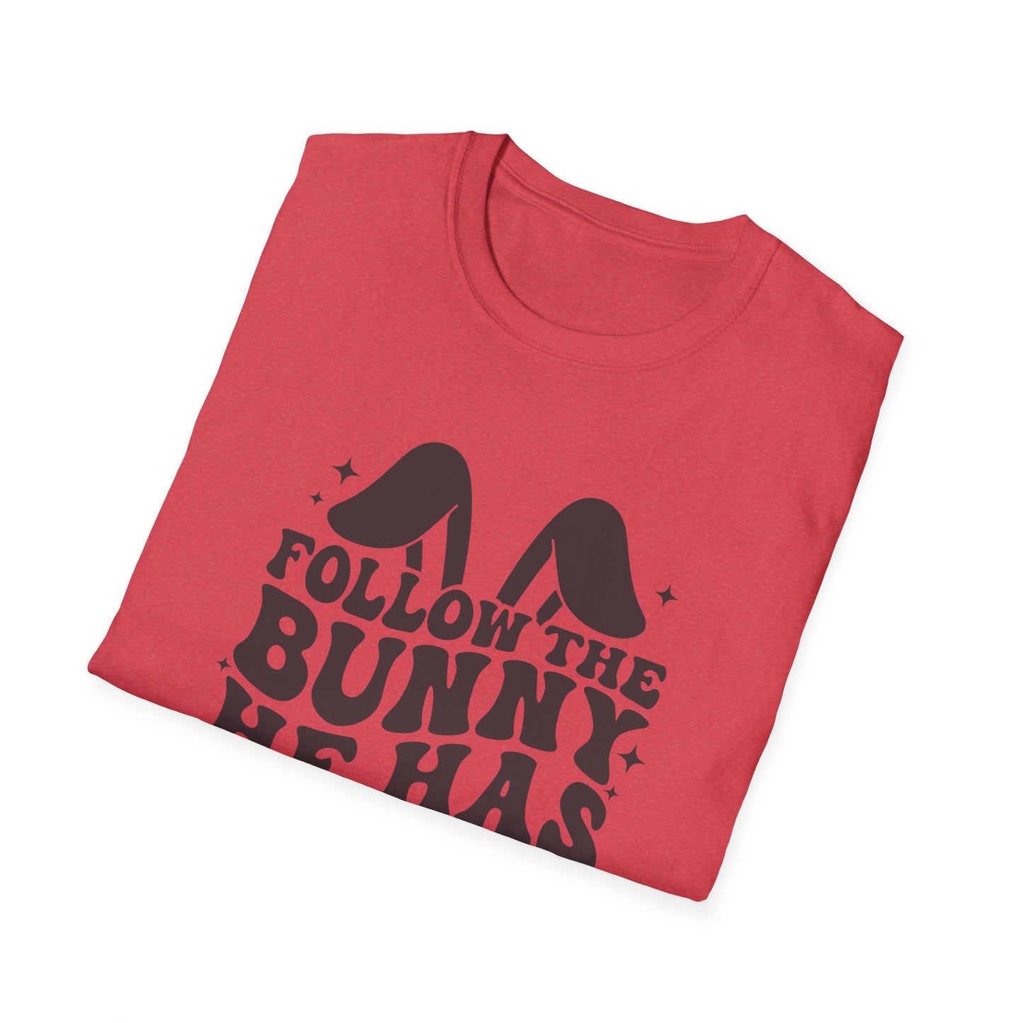 Follow the Bunny - Unisex Softstyle T-Shirt