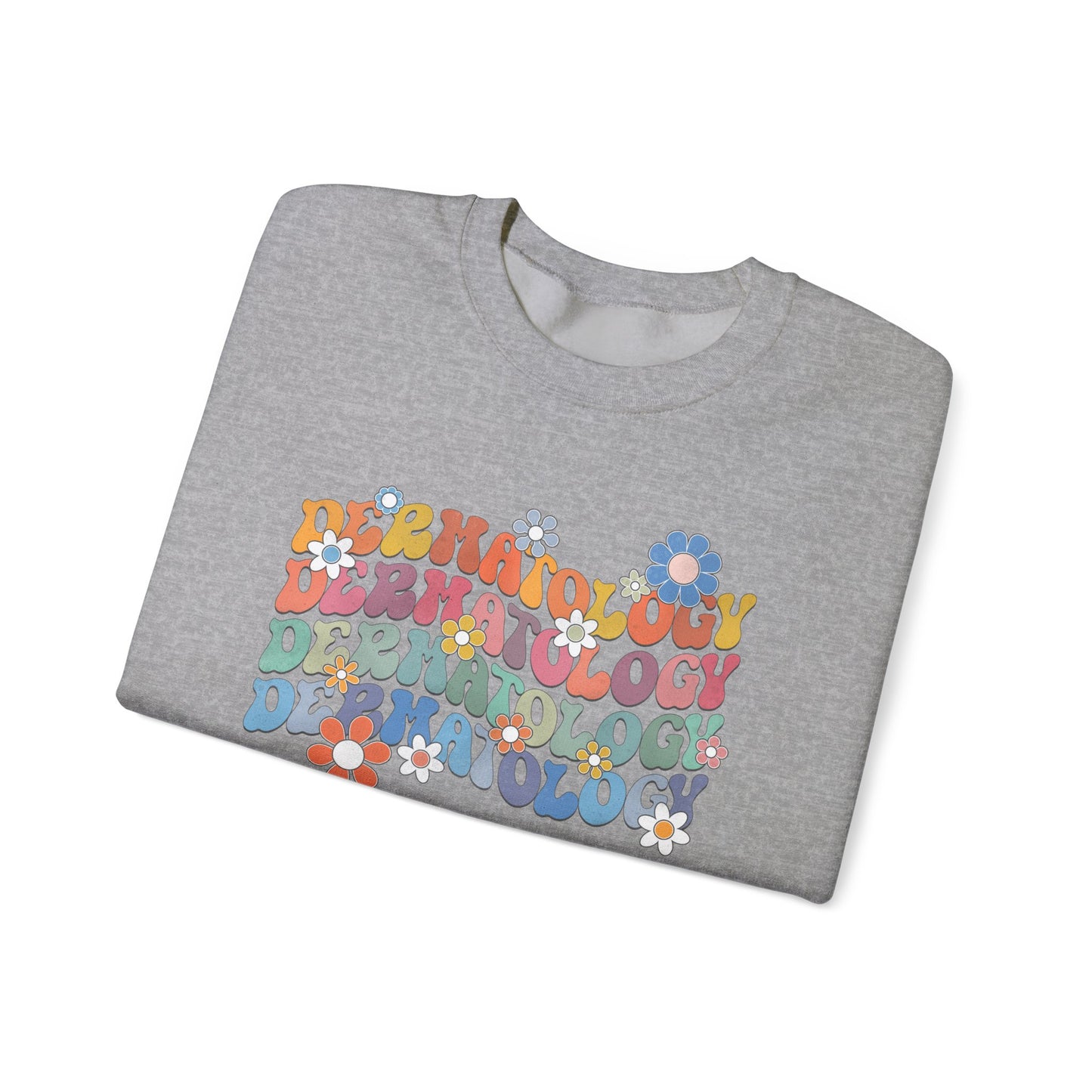 Flower Derm - Crewneck Sweatshirt