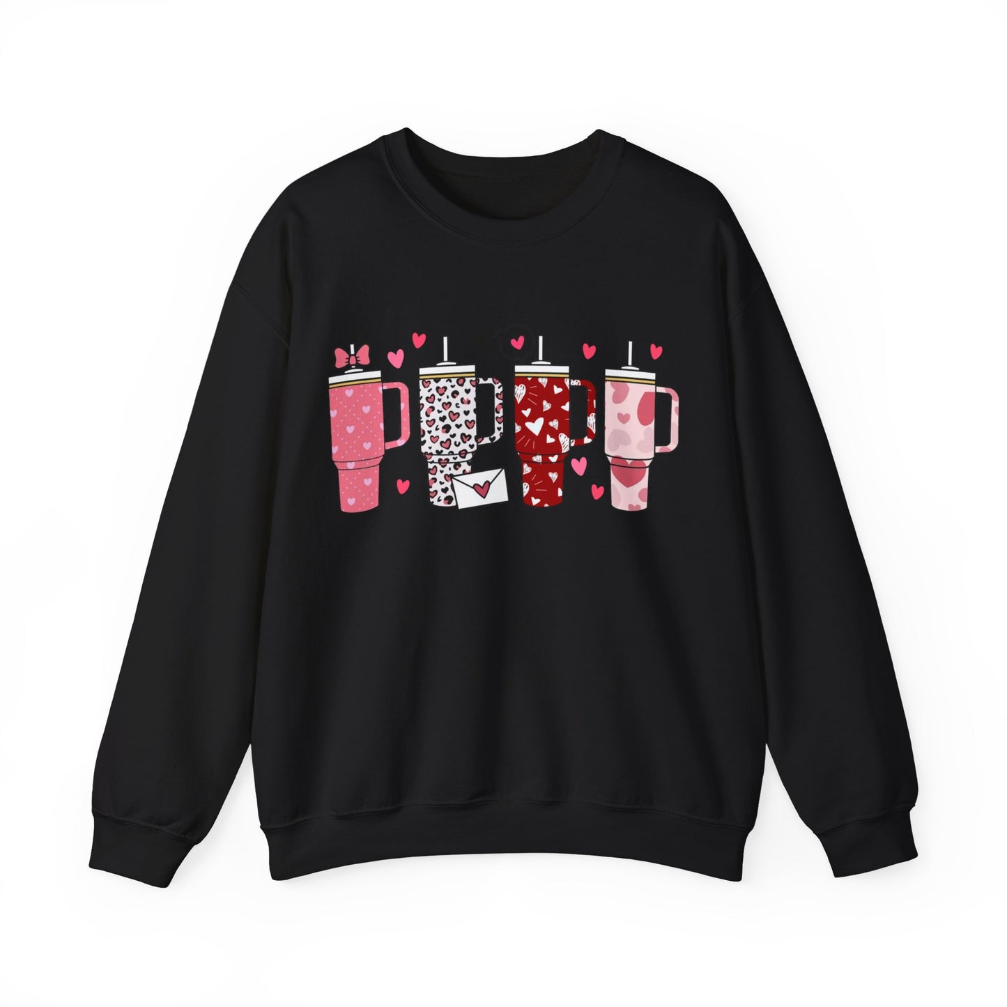 Valentine's Day Cup - Crewneck Sweatshirt