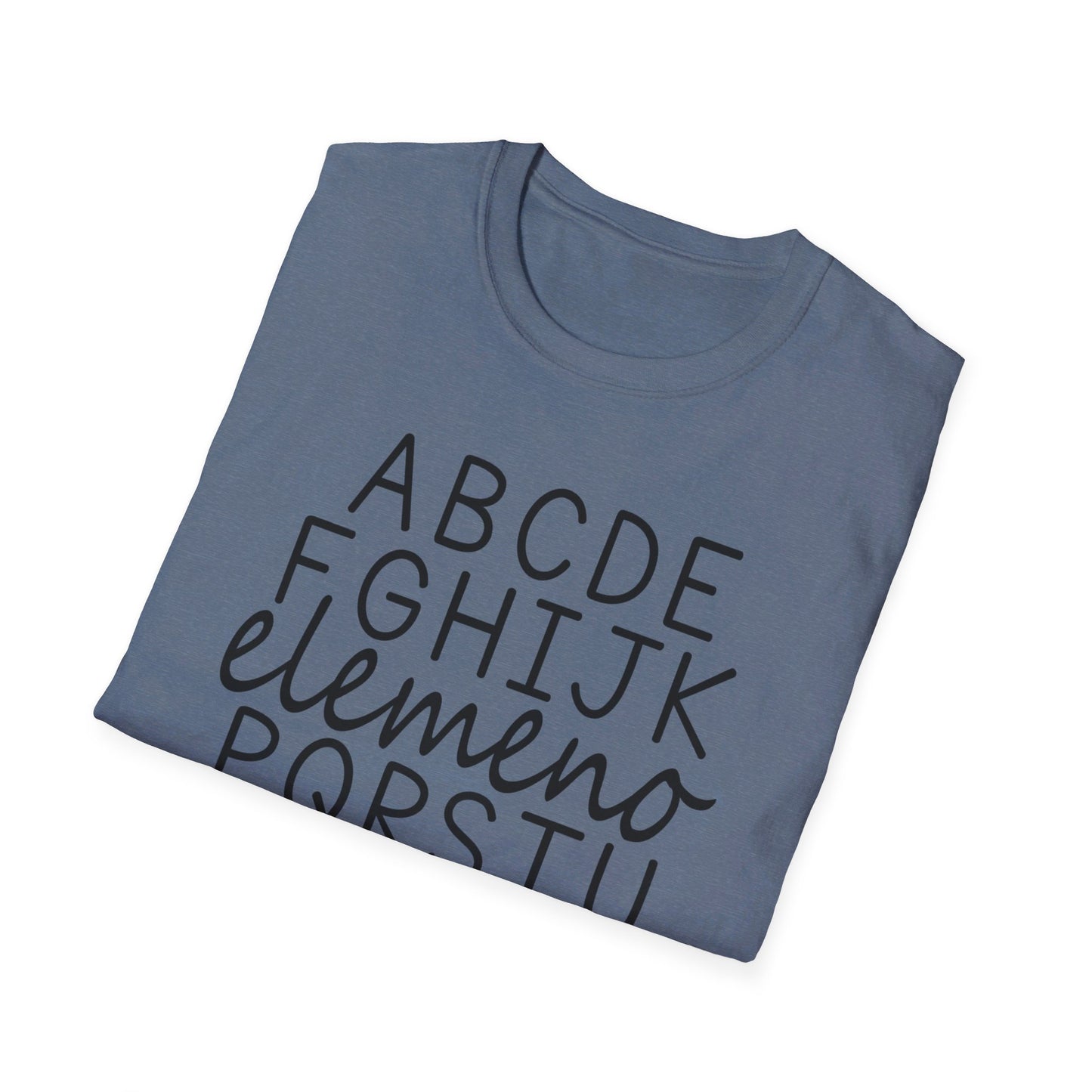 ABCD elemeno - Unisex Softstyle T-Shirt