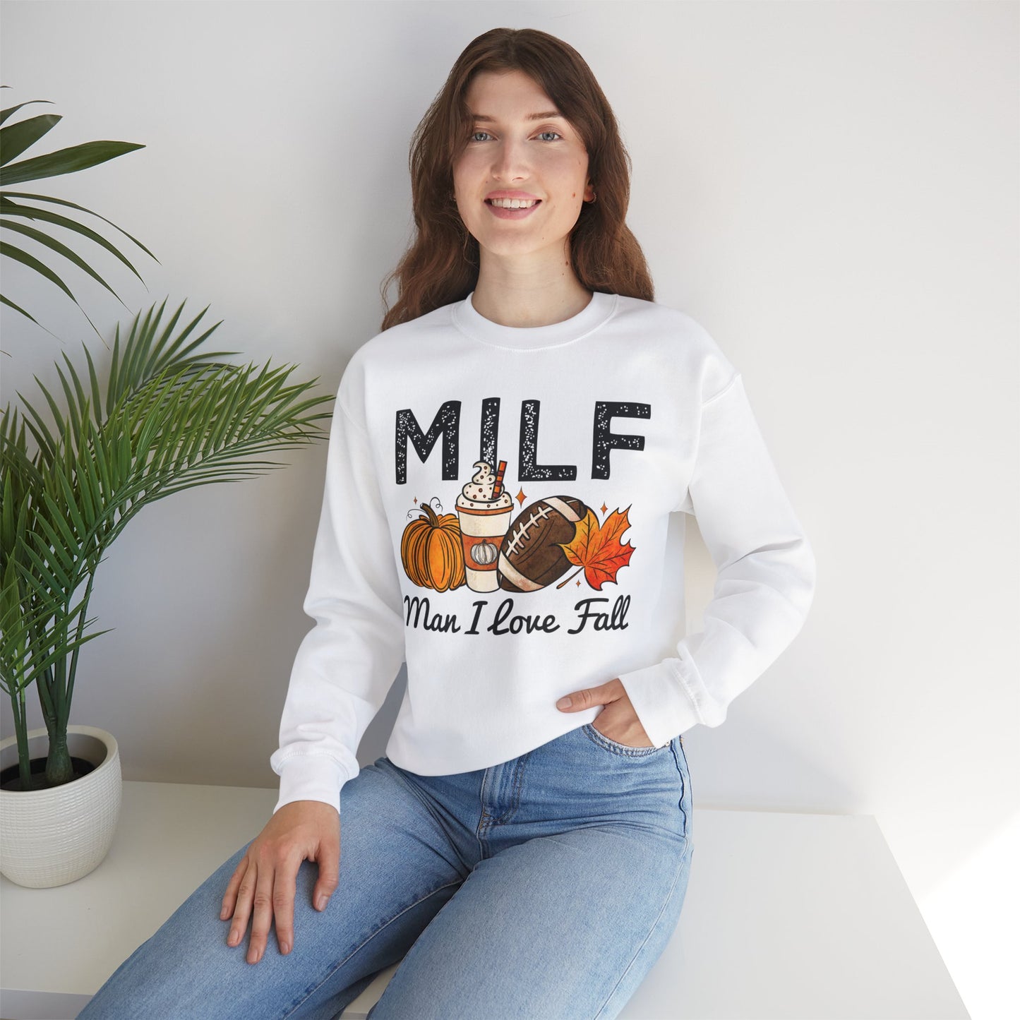 MILF Football - Crewneck Sweatshirt