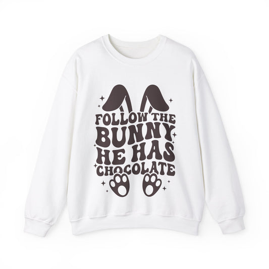 Follow the Bunny - Crewneck Sweatshirt