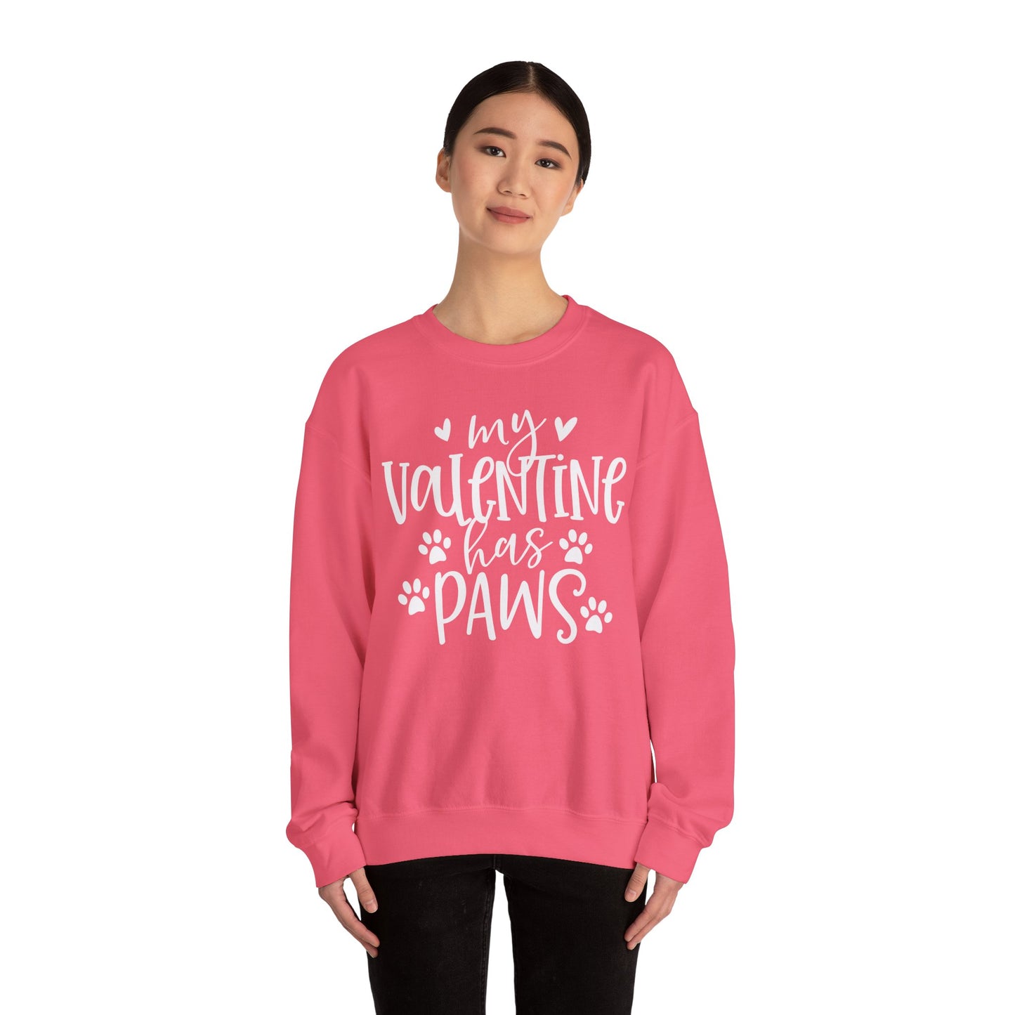 Valentine Paws - Crewneck Sweatshirt