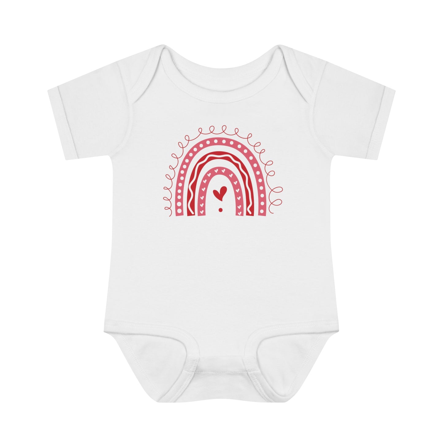 Rainbow of Love - Infant Baby Rib Bodysuit