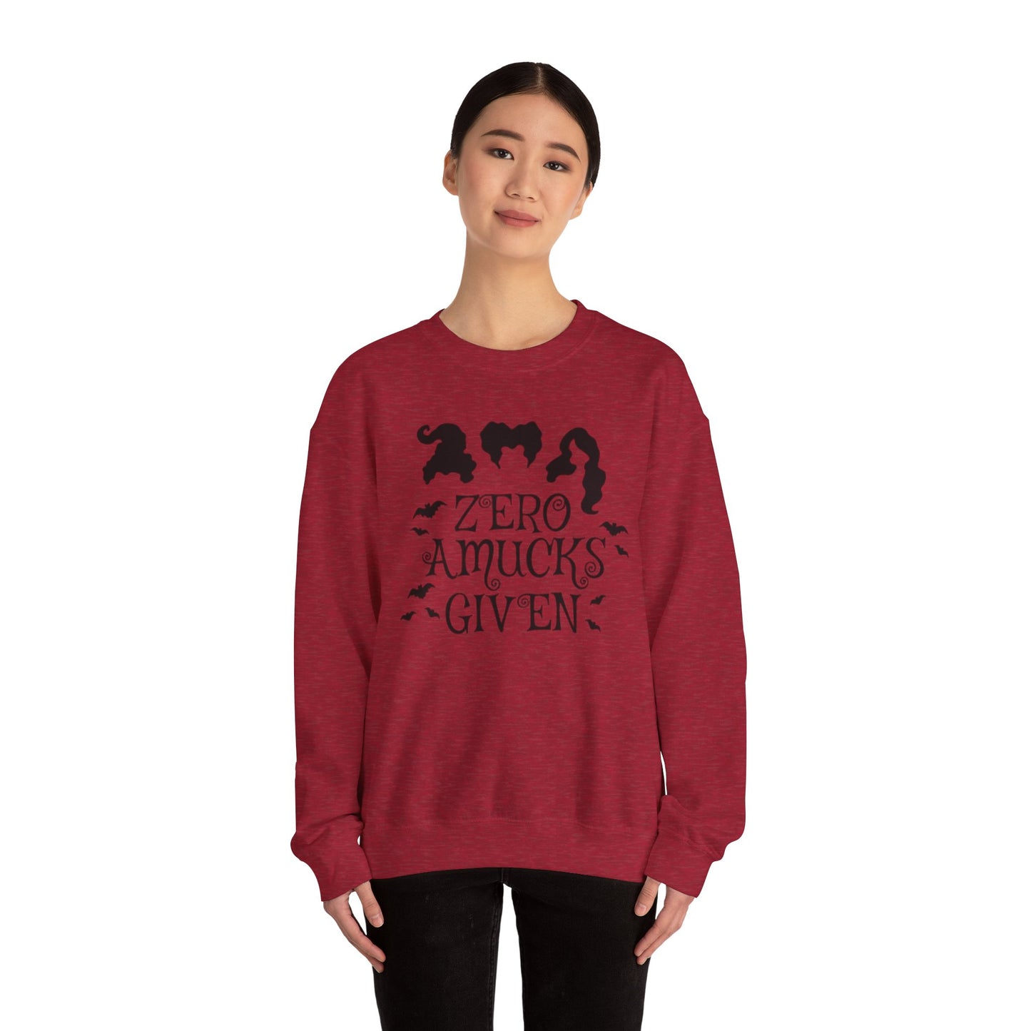 Zero Amucks Given - Crewneck Sweatshirt