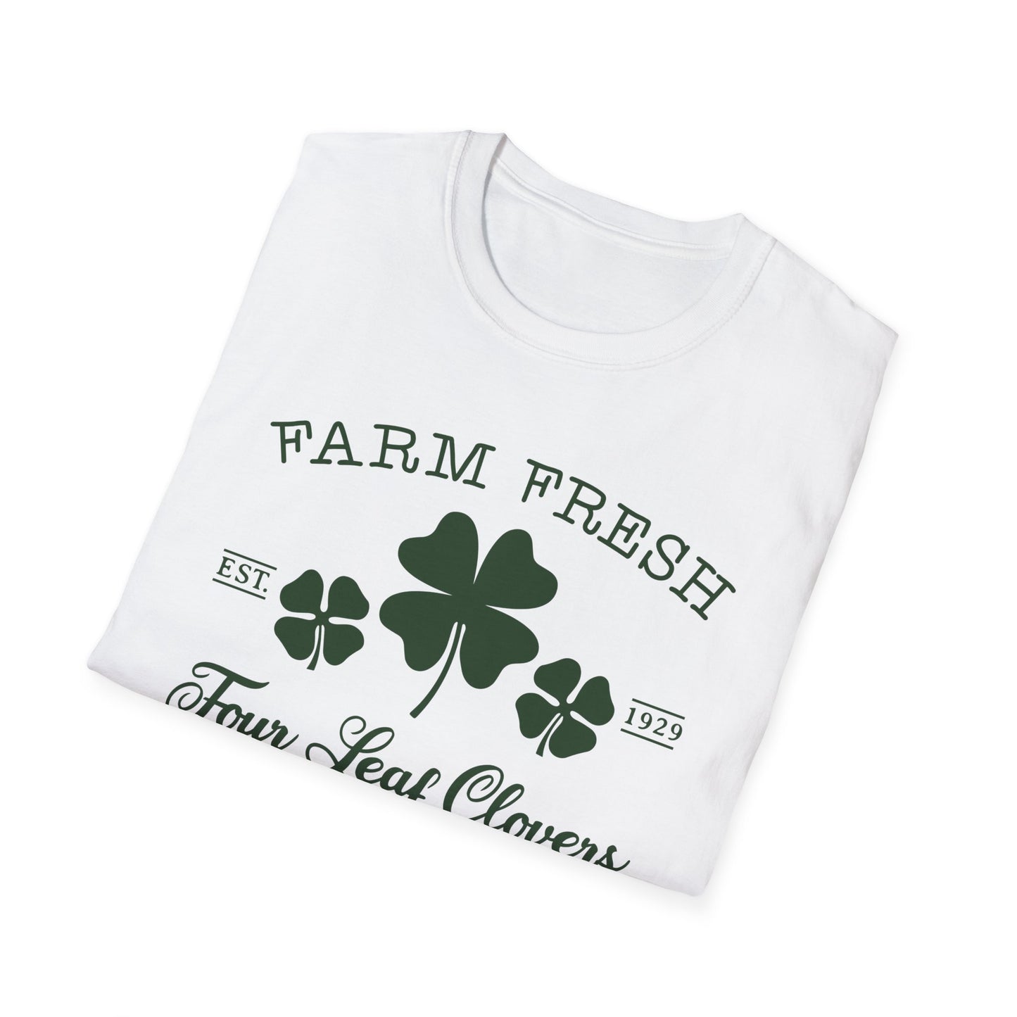 Farm Fresh Clovers - Unisex Softstyle T-Shirt