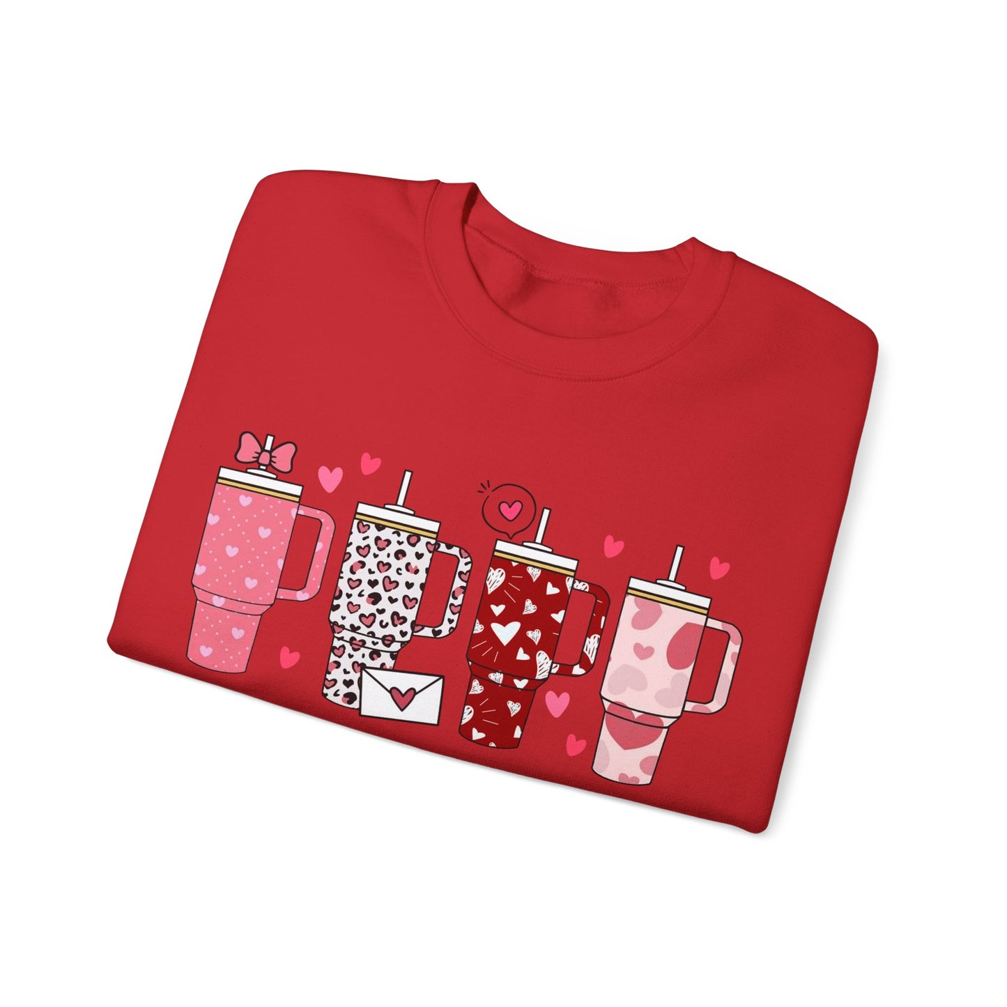 Valentine's Day Cup - Crewneck Sweatshirt