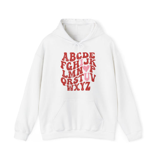 ABCD - I LOVE YOU - Hooded Sweatshirt