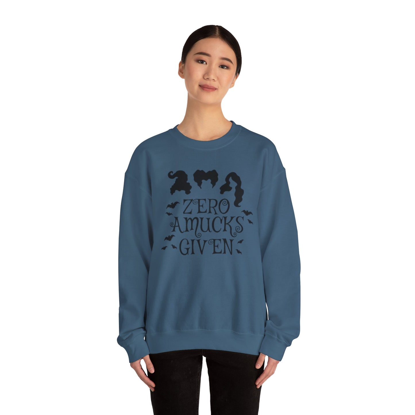 Zero Amucks Given - Crewneck Sweatshirt