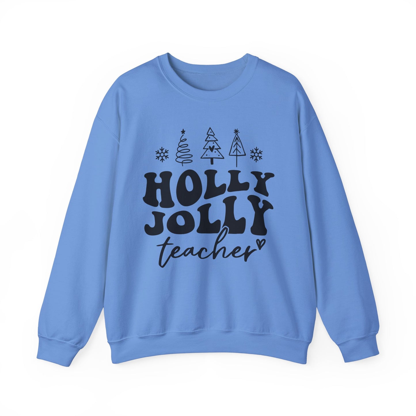 Holly Jolly Teacher - Crewneck Sweatshirt