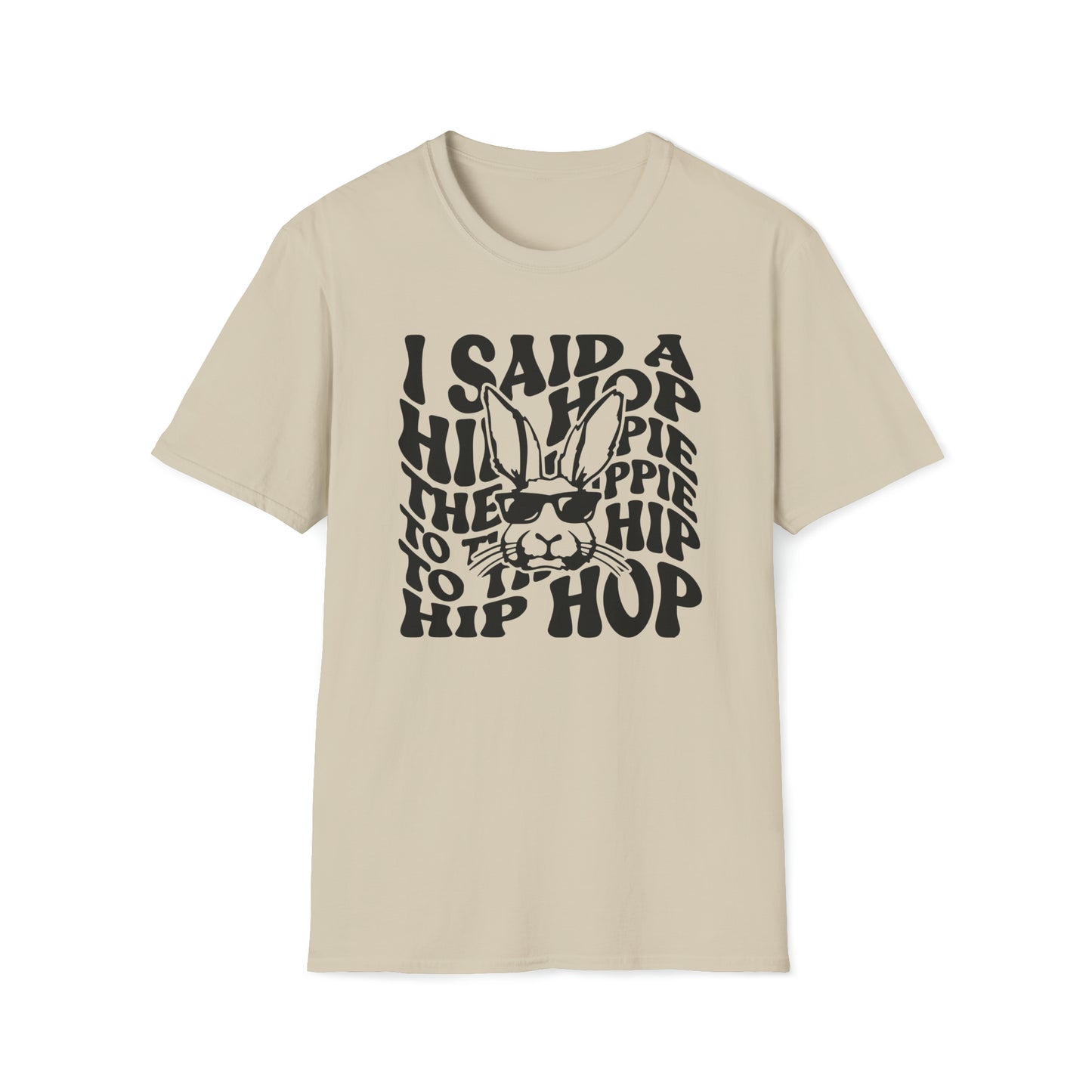 Hippie Hop - Unisex Softstyle T-Shirt