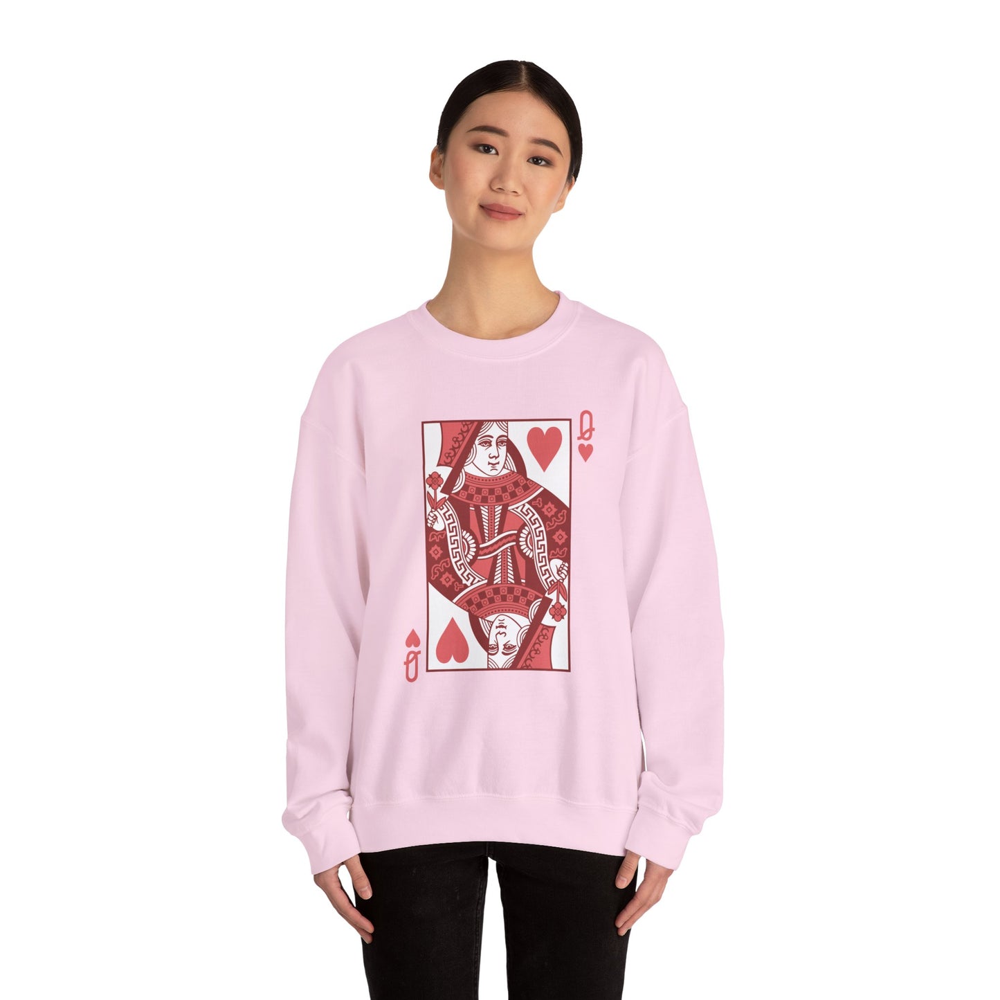 Queen of Hearts - Crewneck Sweatshirt