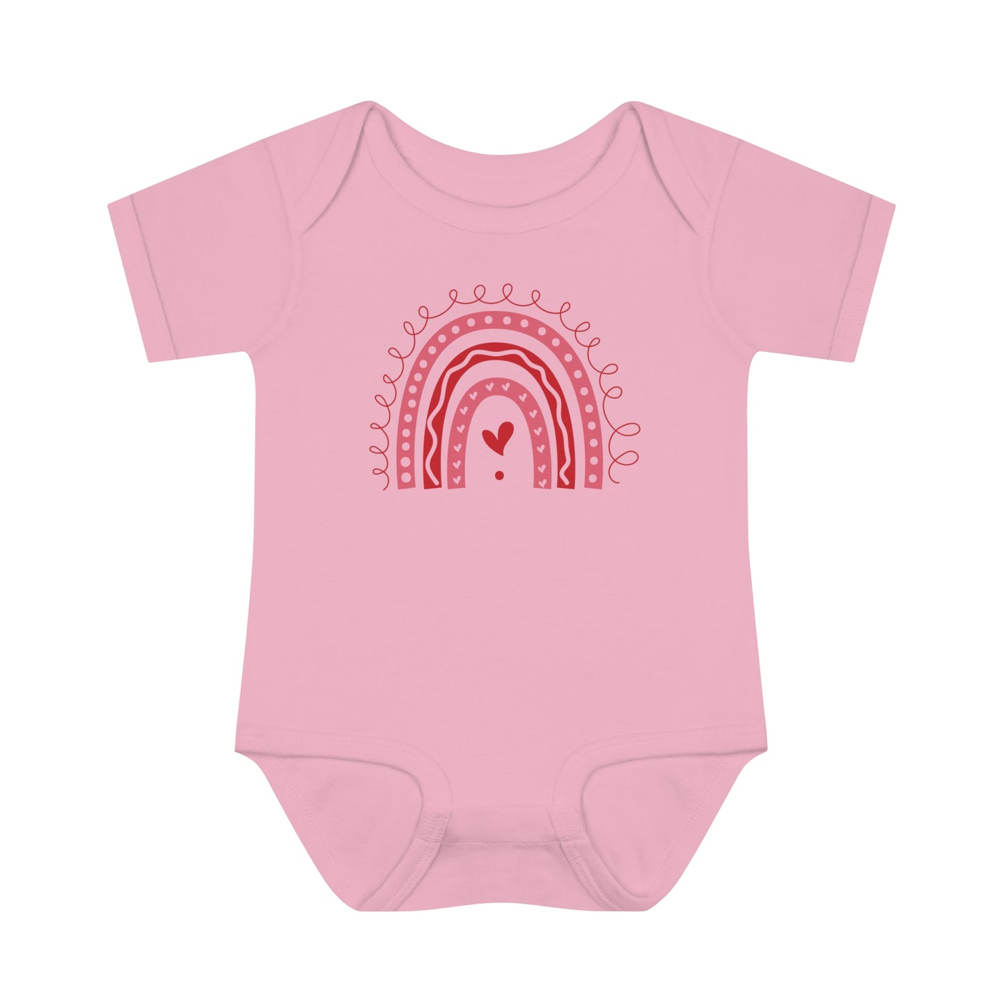 Rainbow of Love - Infant Baby Rib Bodysuit