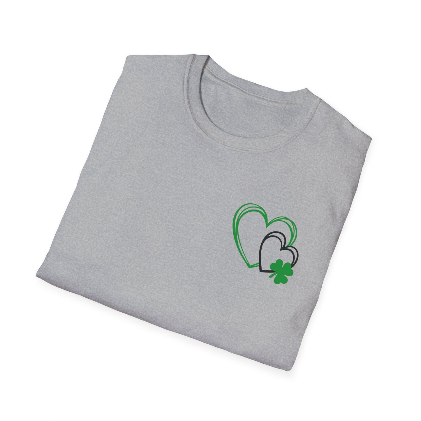 Happy St. Pat Day Retro - Unisex Softstyle T-Shirt