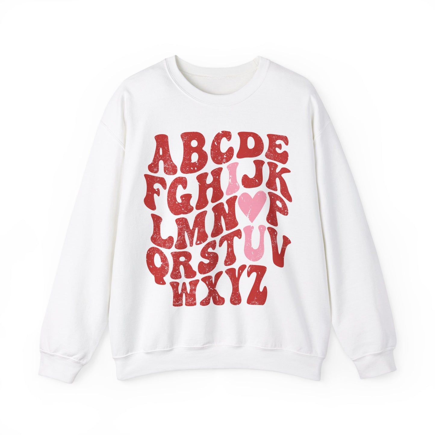 ABCD - I LOVE YOU - Crewneck Sweatshirt