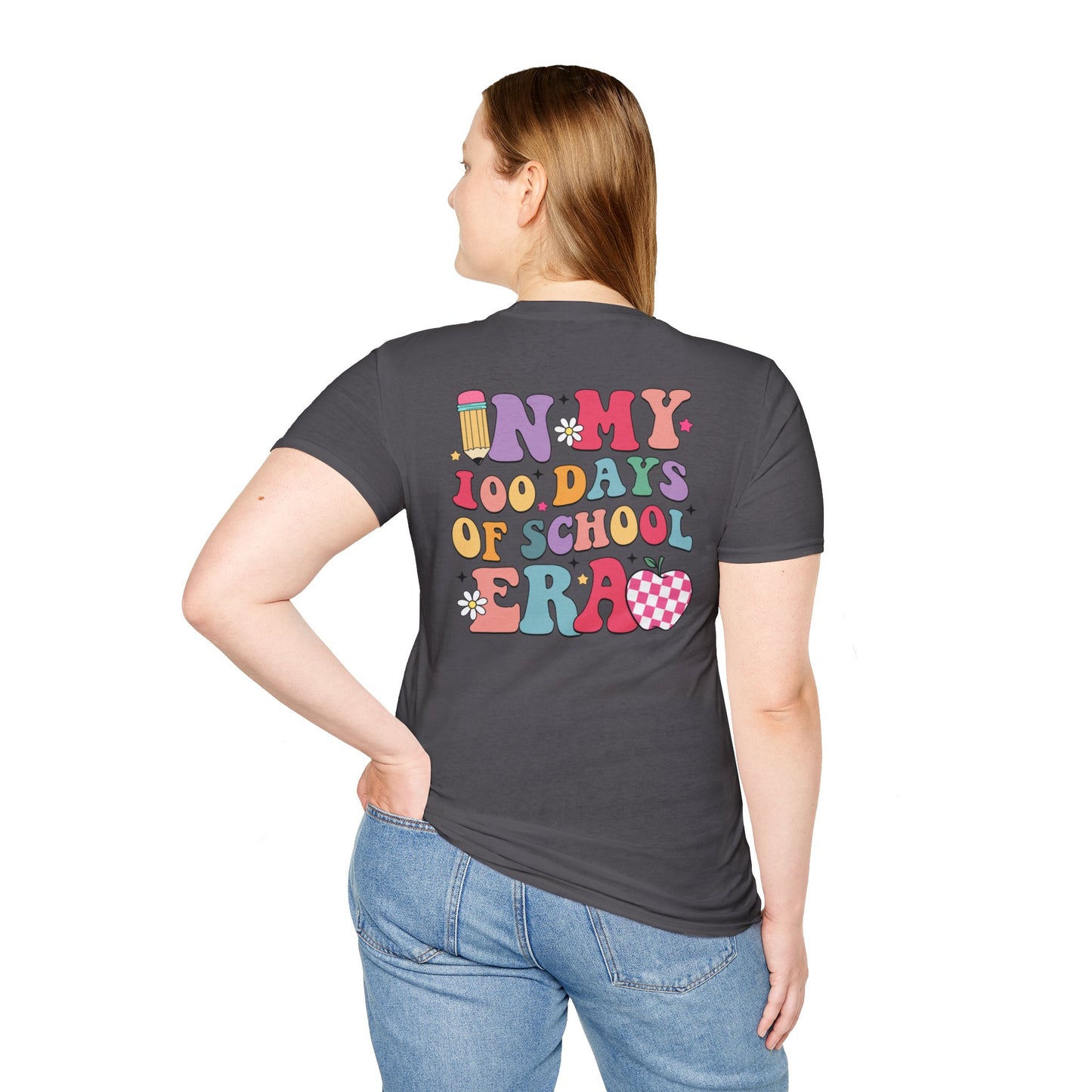 In My 100 Day of School ERA - Unisex Softstyle T-Shirt