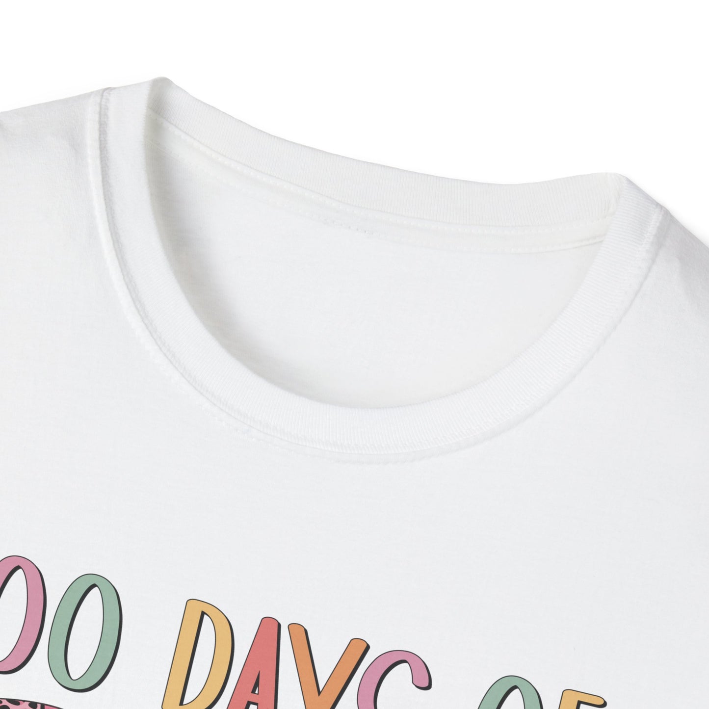 100 Days of Doing Teacher Stuff - Unisex Softstyle T-Shirt