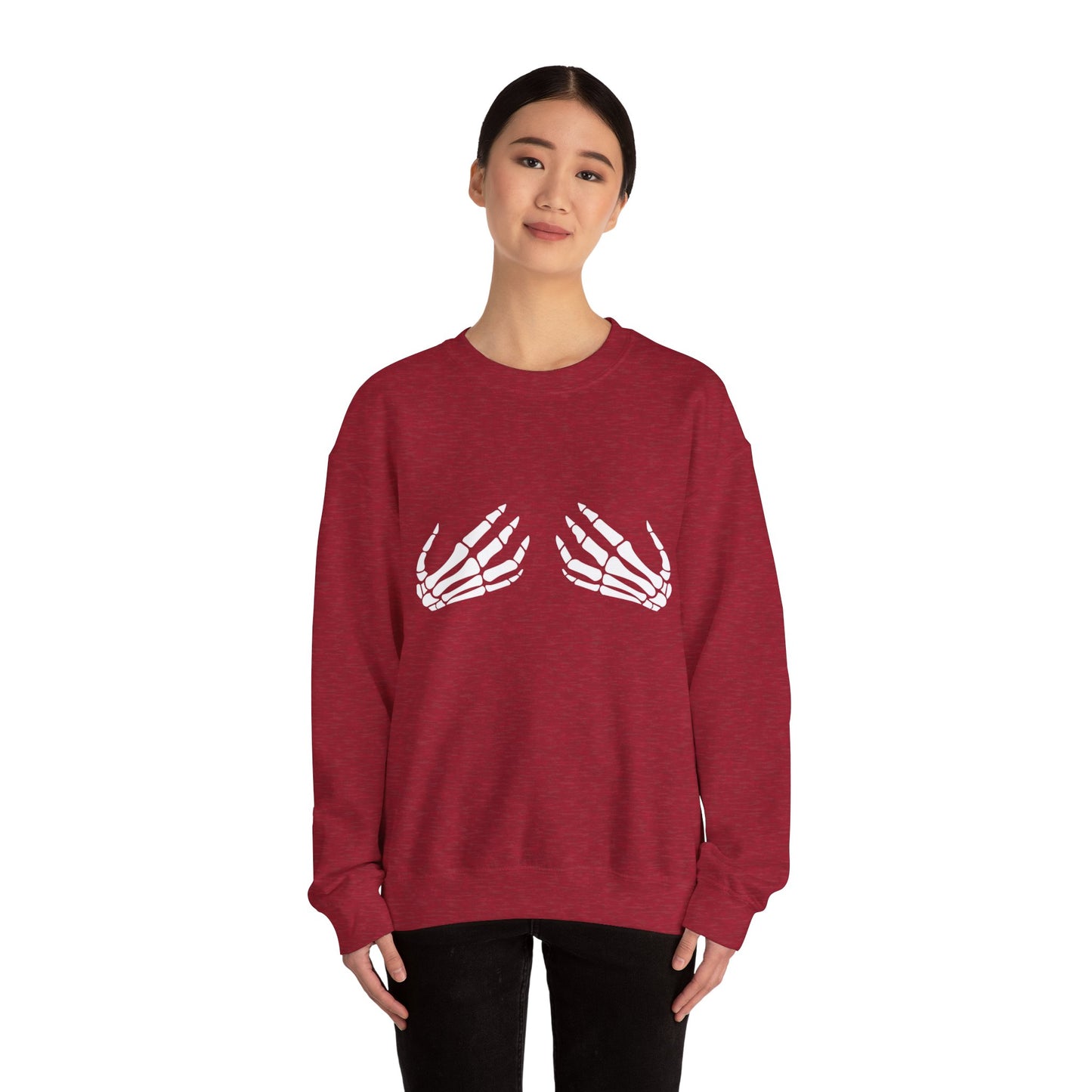 Skeleton Hands - Crewneck Sweatshirt