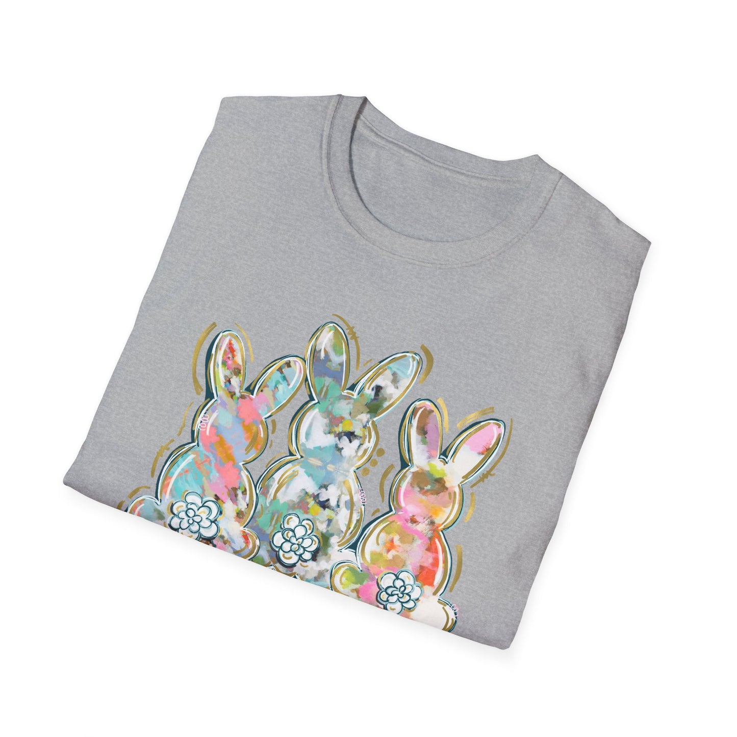 Easter Bunnies - Unisex Softstyle T-Shirt