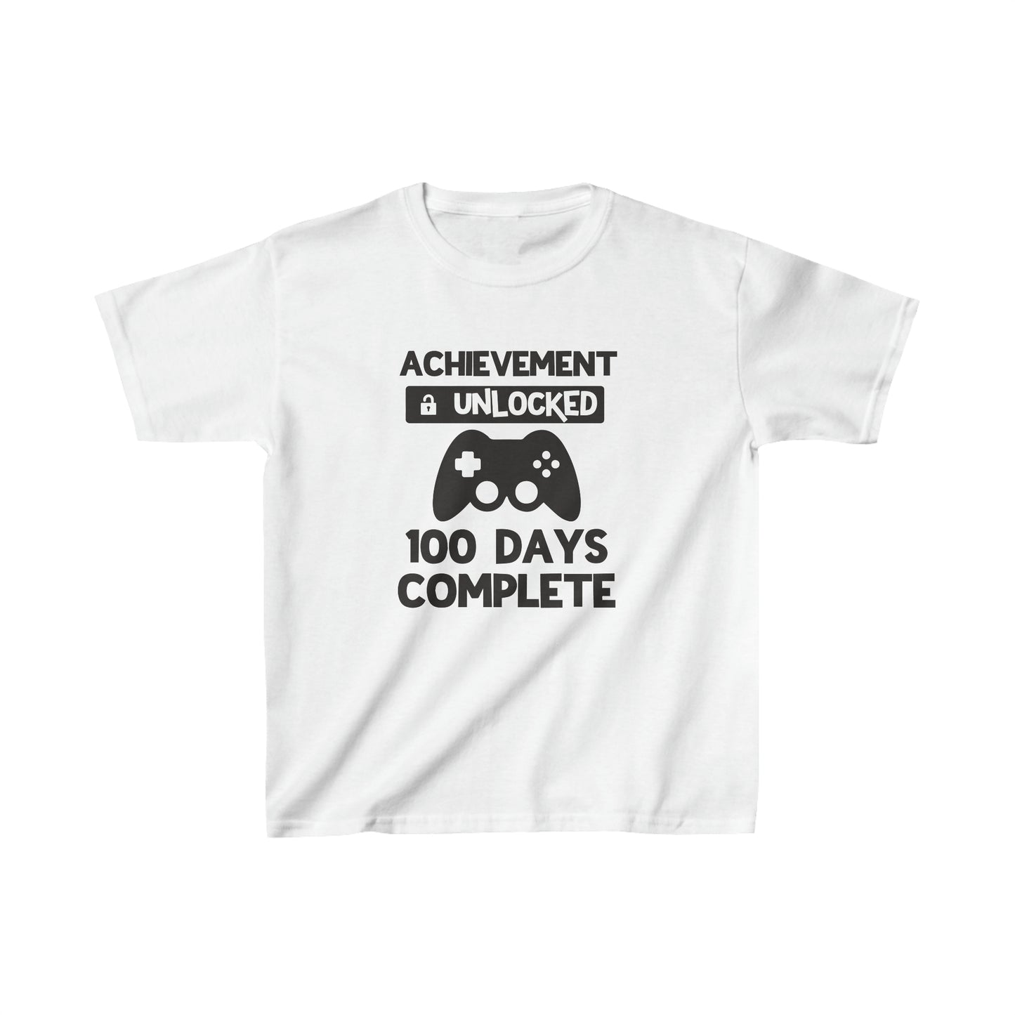 100 Days Complete - Kids Heavy Cotton Tee