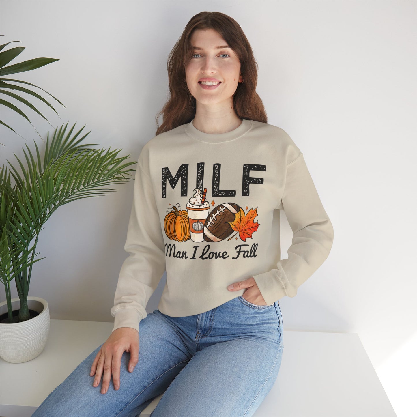 MILF Football - Crewneck Sweatshirt