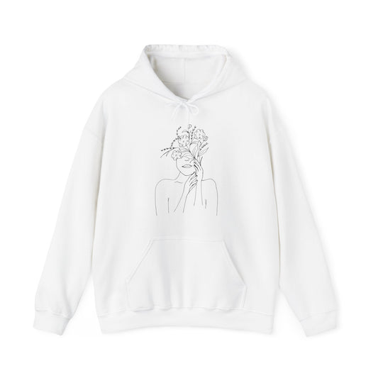 Blooming Thoughts - Hooded Sweatshirt