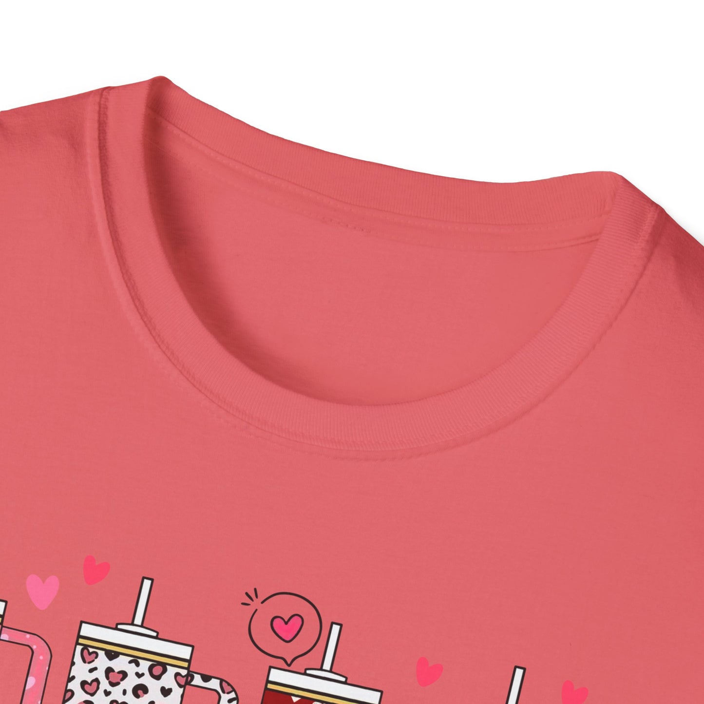 Valentine's Day Cup - Unisex Softstyle T-Shirt