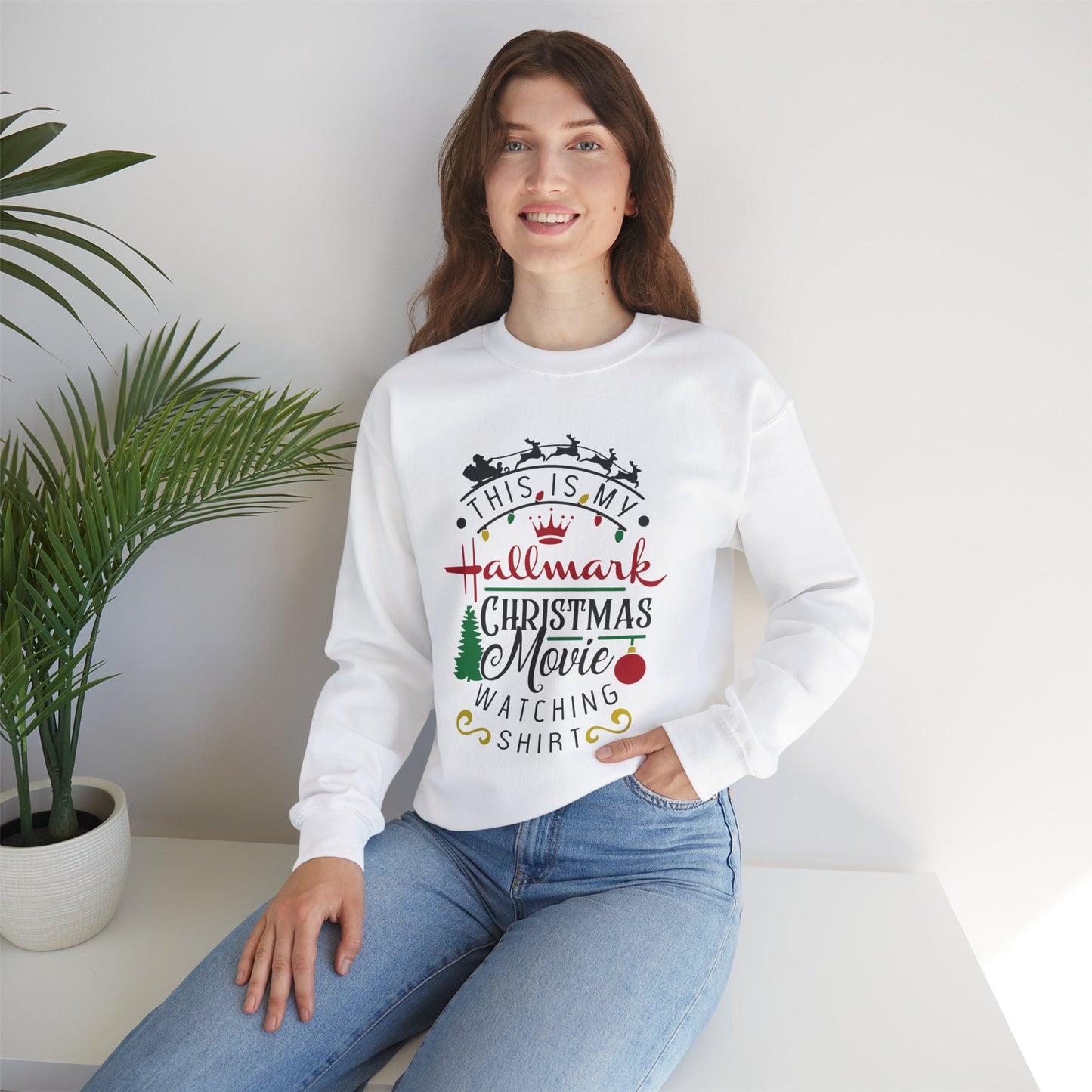 Hallmark Christmas Shirt - Crewneck Sweatshirt