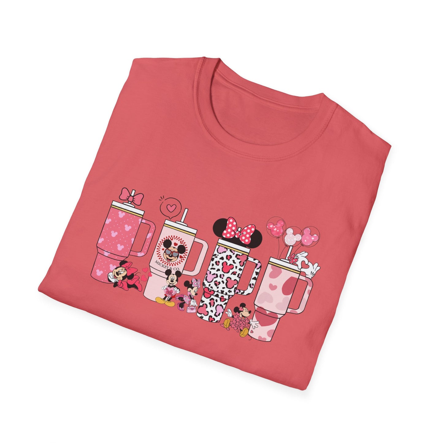 Minnie Valentine's Day Cup - Unisex Softstyle T-Shirt