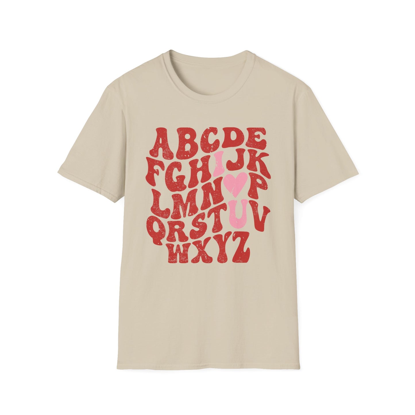 ABCD - I LOVE YOU - Unisex Softstyle T-Shirt