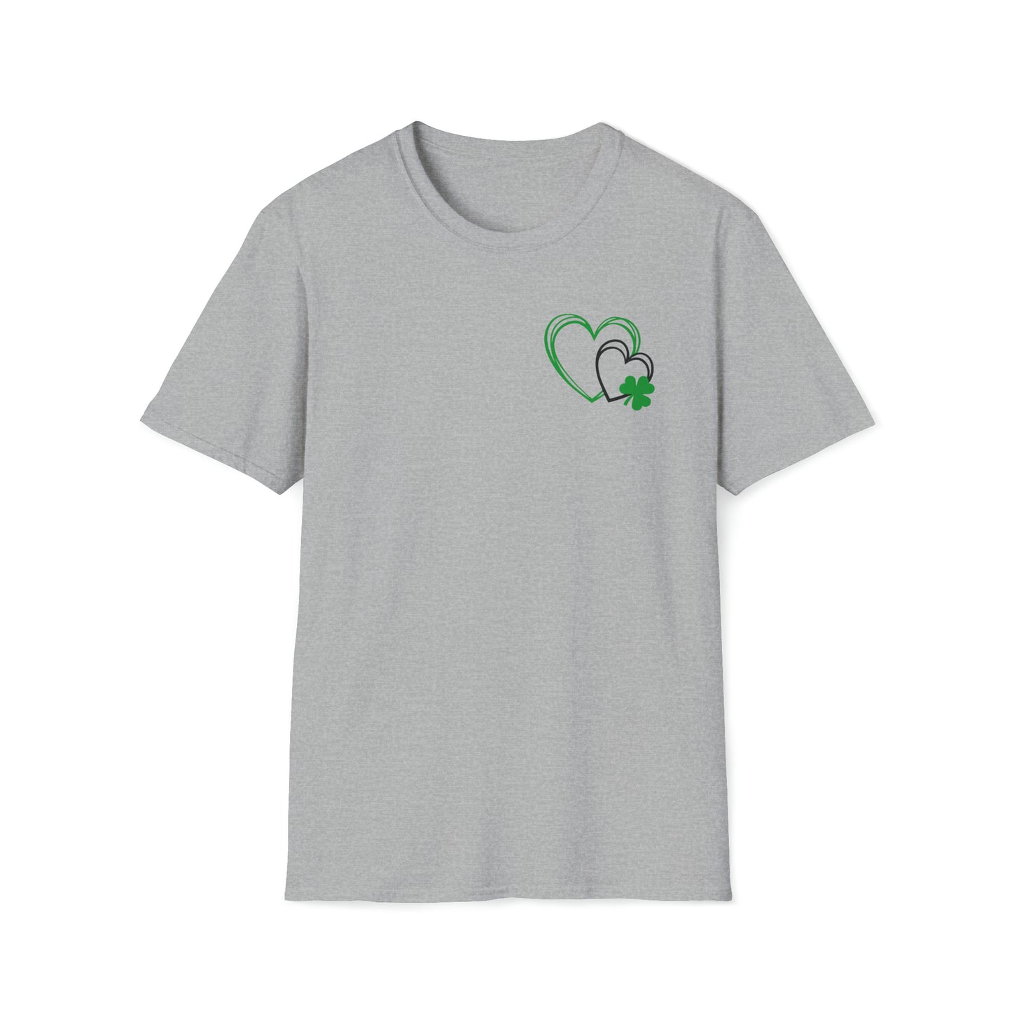 Happy St. Pat Day Retro - Unisex Softstyle T-Shirt