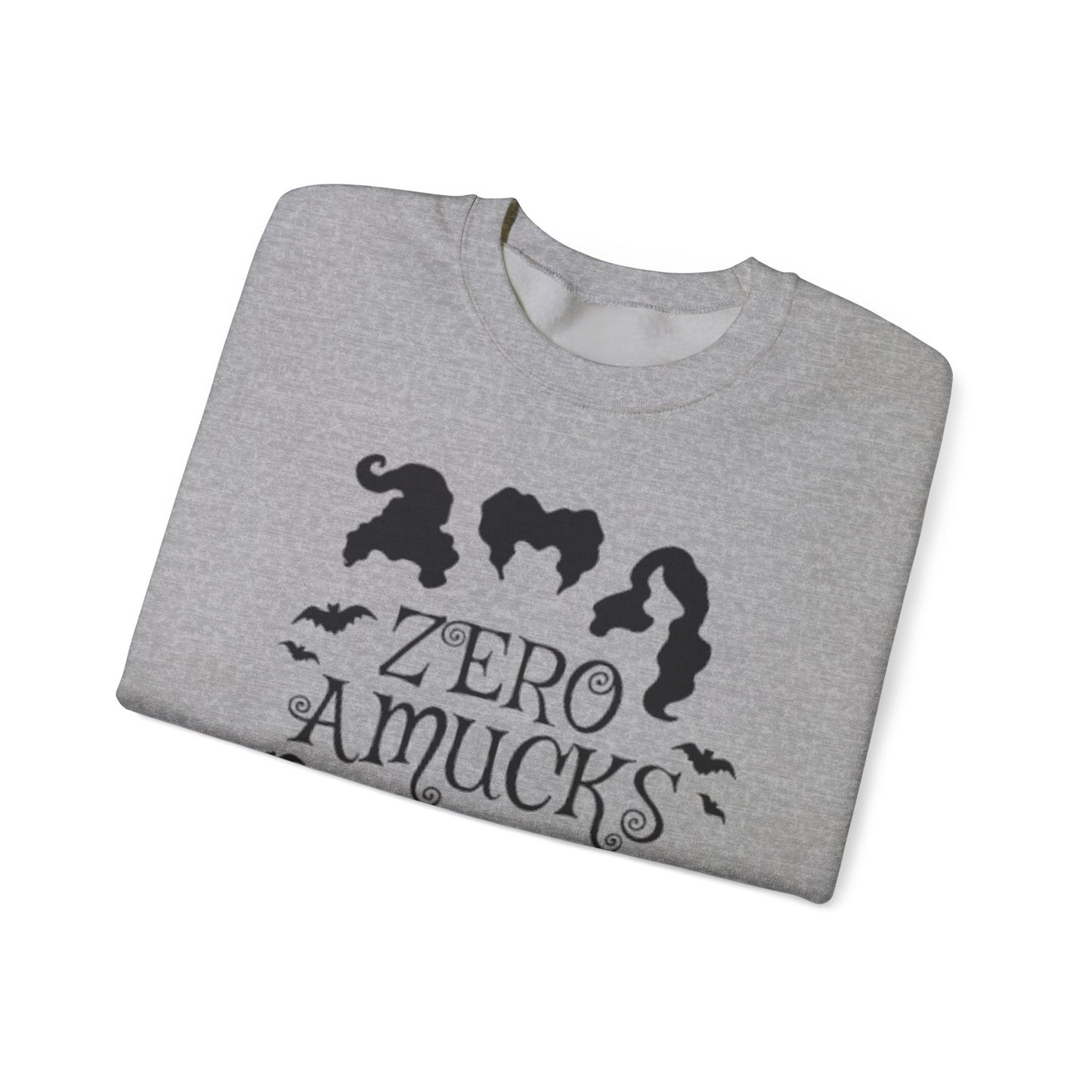 Zero Amucks Given - Crewneck Sweatshirt