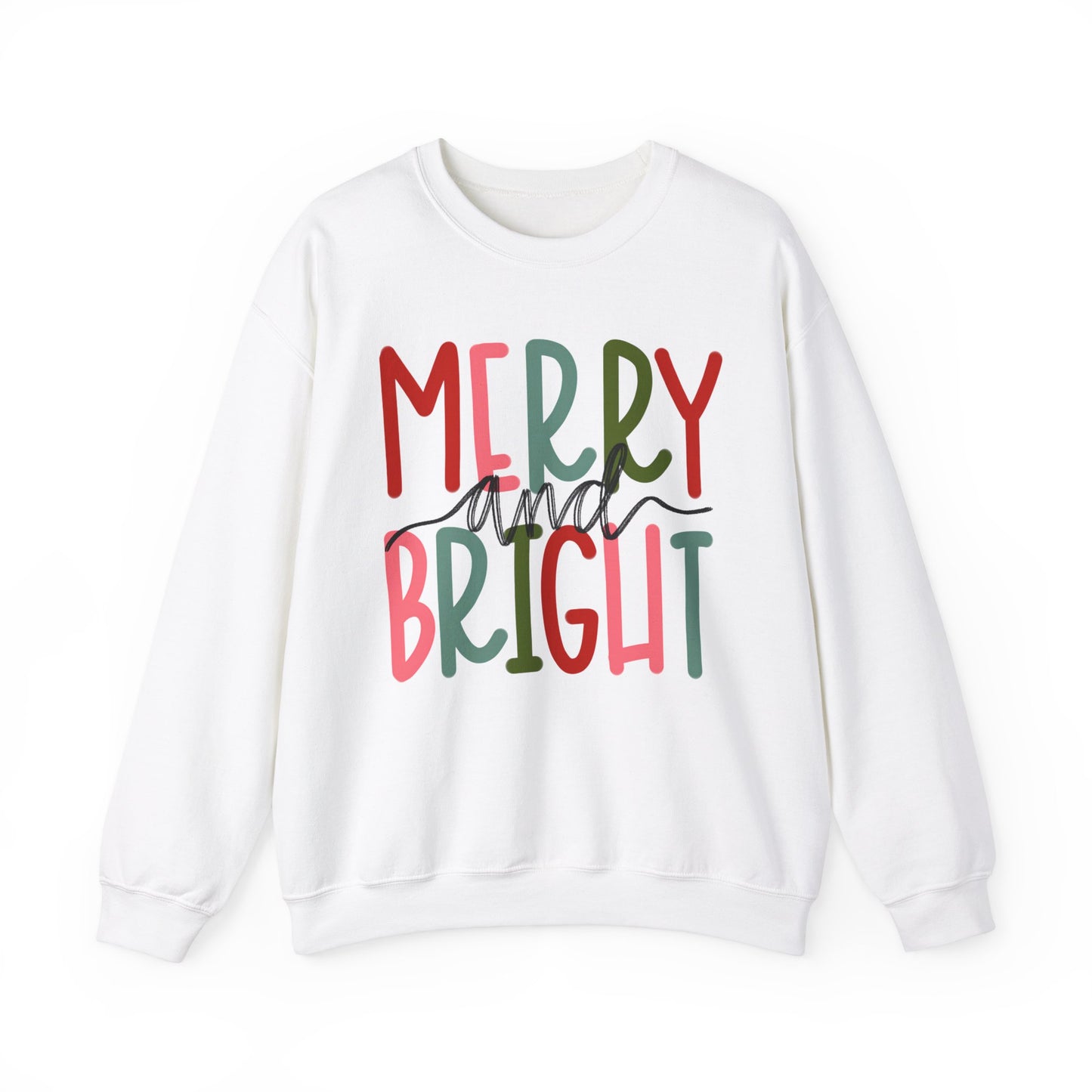 Merry and Bright - Crewneck Sweatshirt