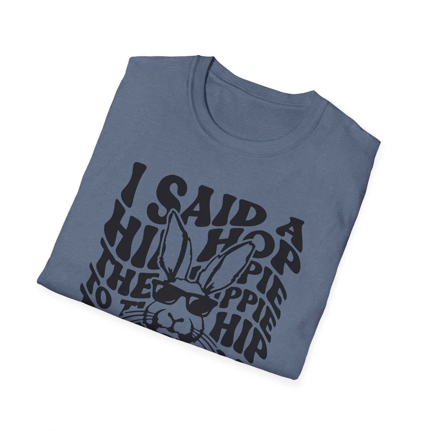 Hippie Hop - Unisex Softstyle T-Shirt