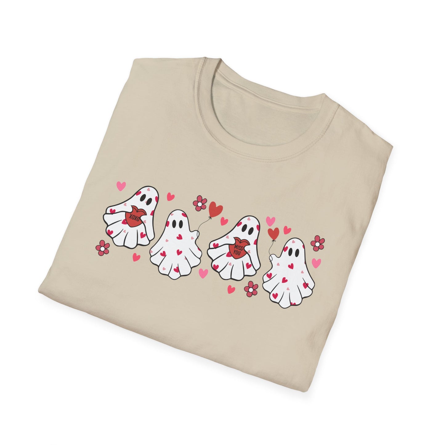 Ghost Valentine - Unisex Softstyle T-Shirt