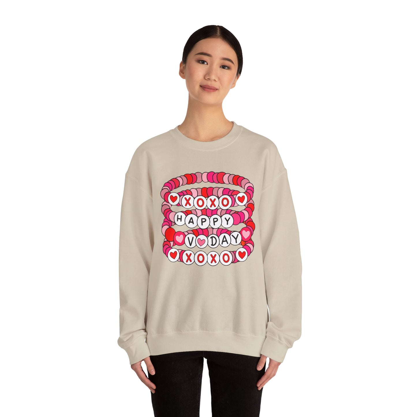 XOXO Friendship Bracelet - Crewneck Sweatshirt