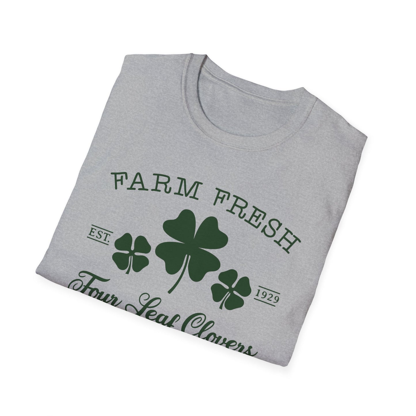 Farm Fresh Clovers - Unisex Softstyle T-Shirt