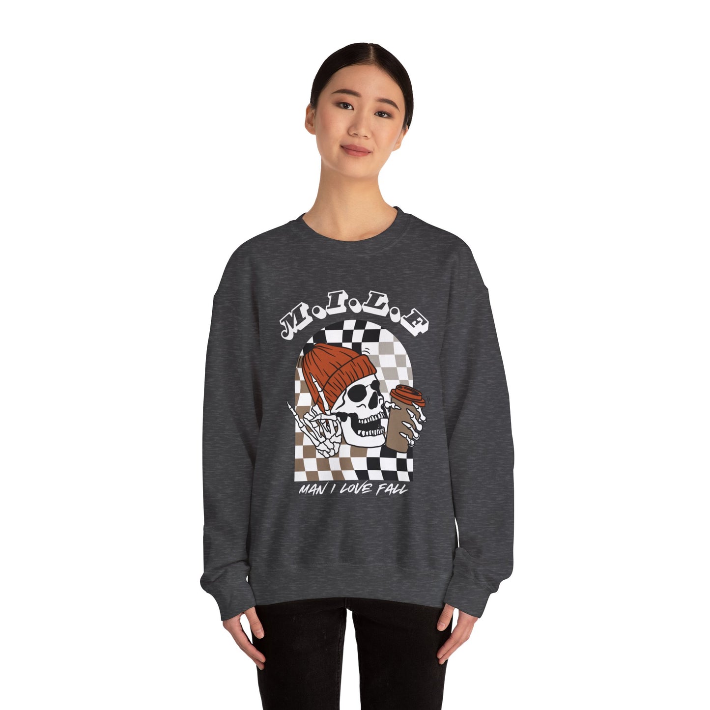 Man I Love Fall - Crewneck Sweatshirt