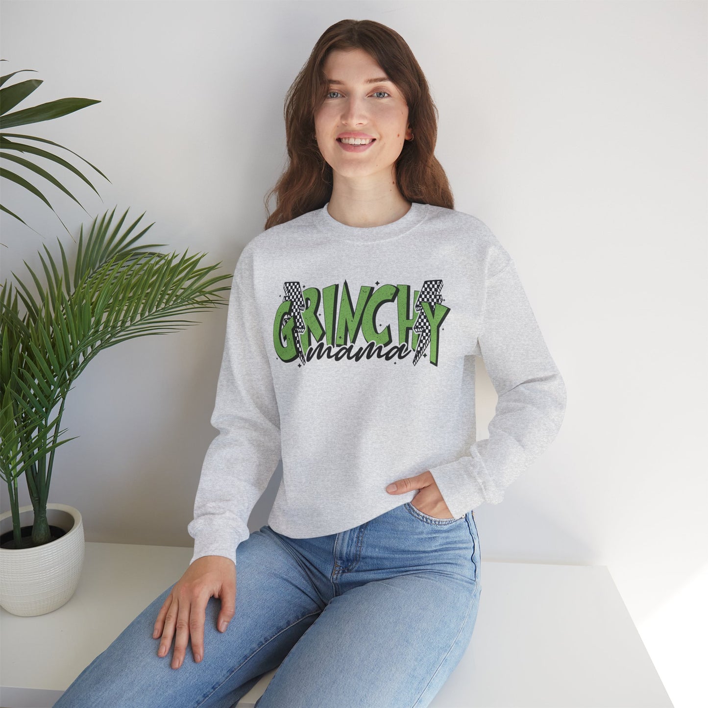 GRINCHY Mama - Crewneck Sweatshirt