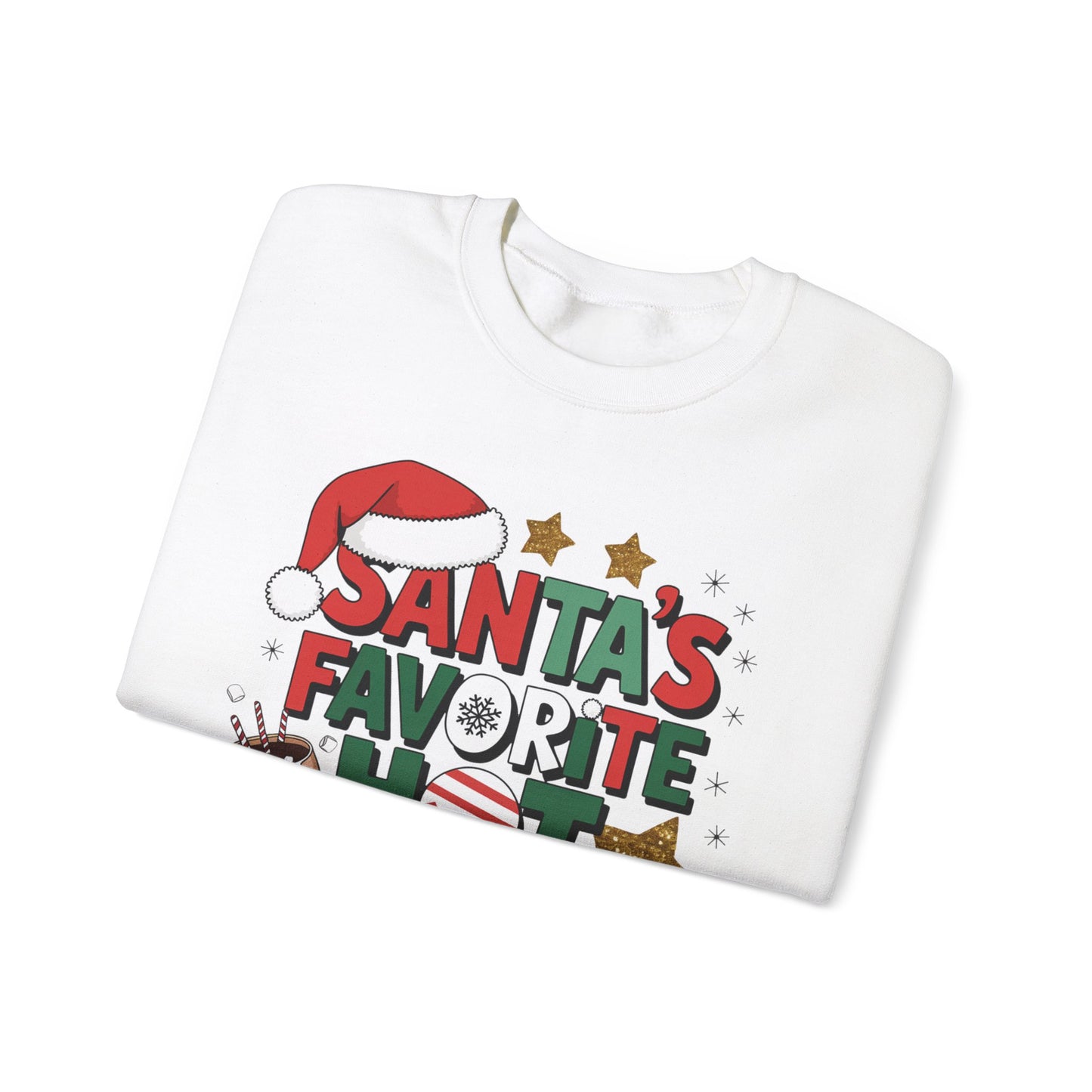 Santa's Favorite Hot Mess - Crewneck Sweatshirt