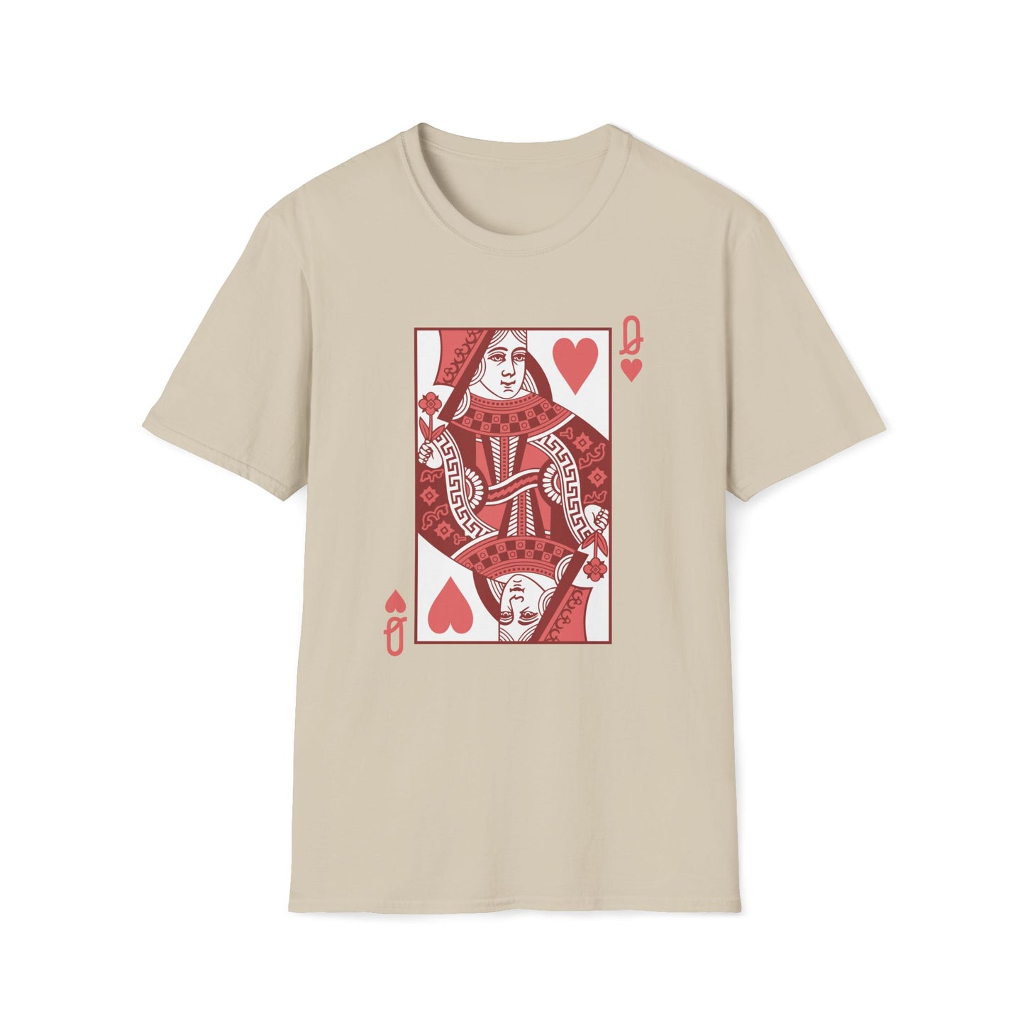 Queen of Hearts - Unisex Softstyle T-Shirt