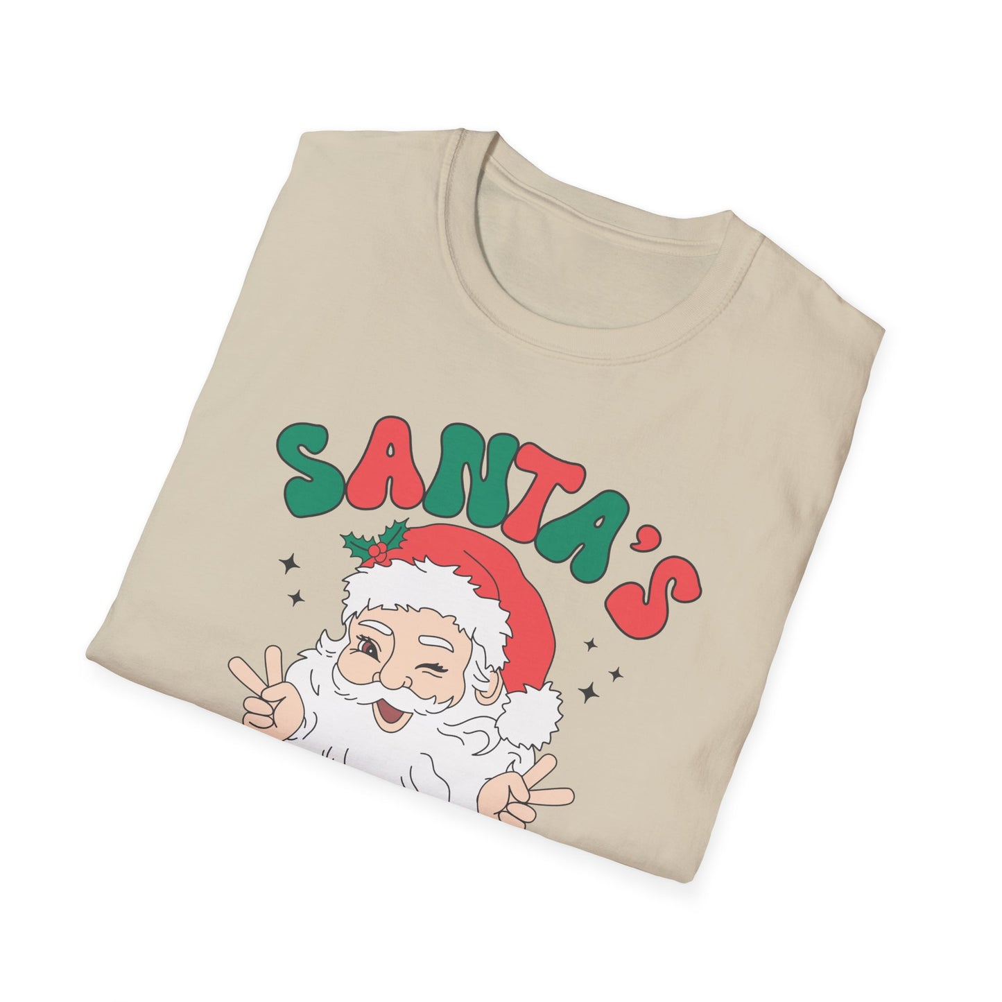 Santa's Favorite HO- Unisex Softstyle T-Shirt