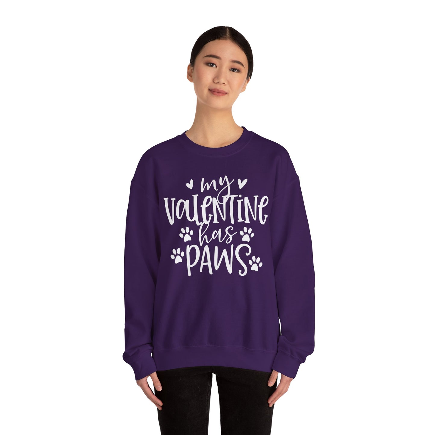 Valentine Paws - Crewneck Sweatshirt